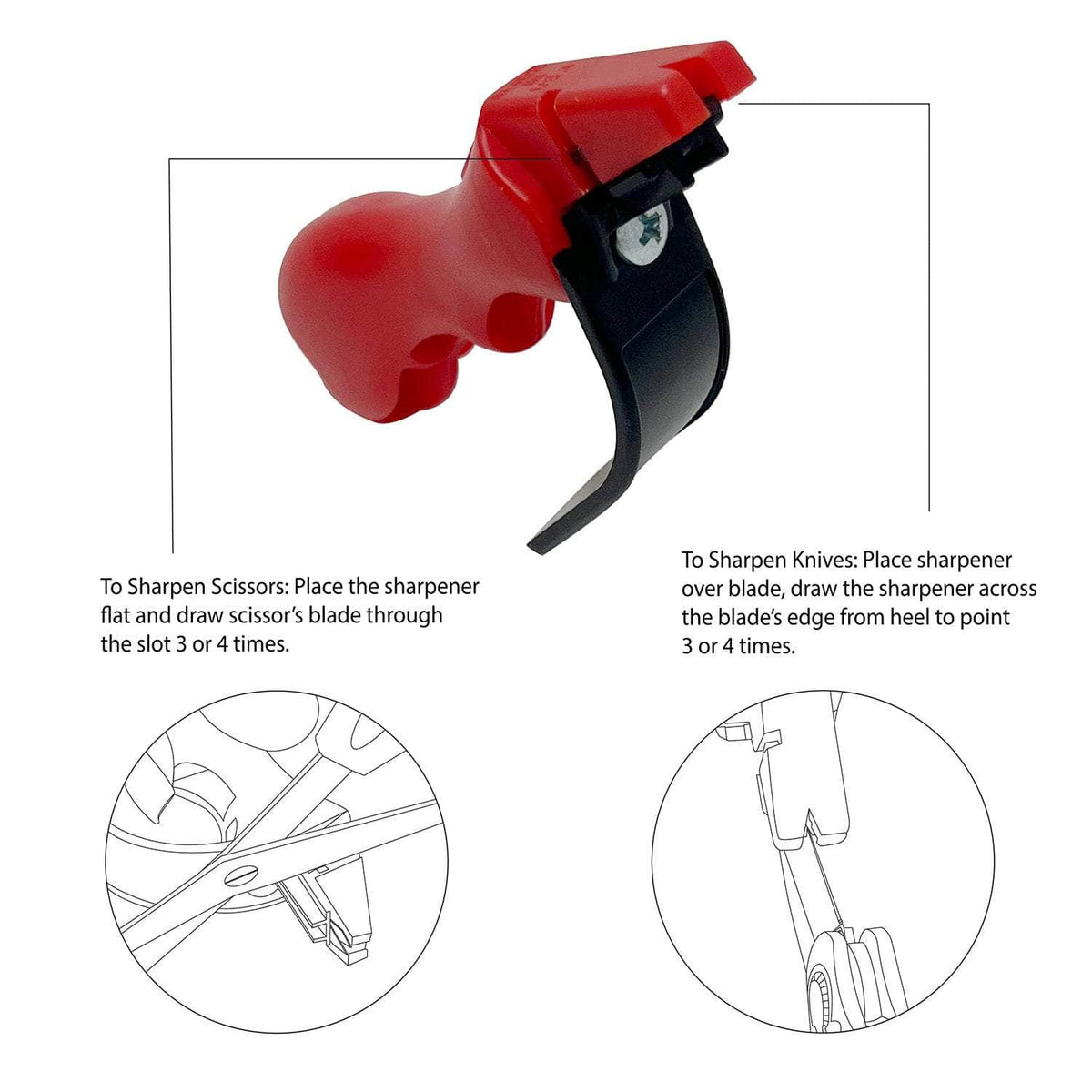 FPI 1001C ACCUSHARP SUPER SHRPN KNIFE/SCISSORS