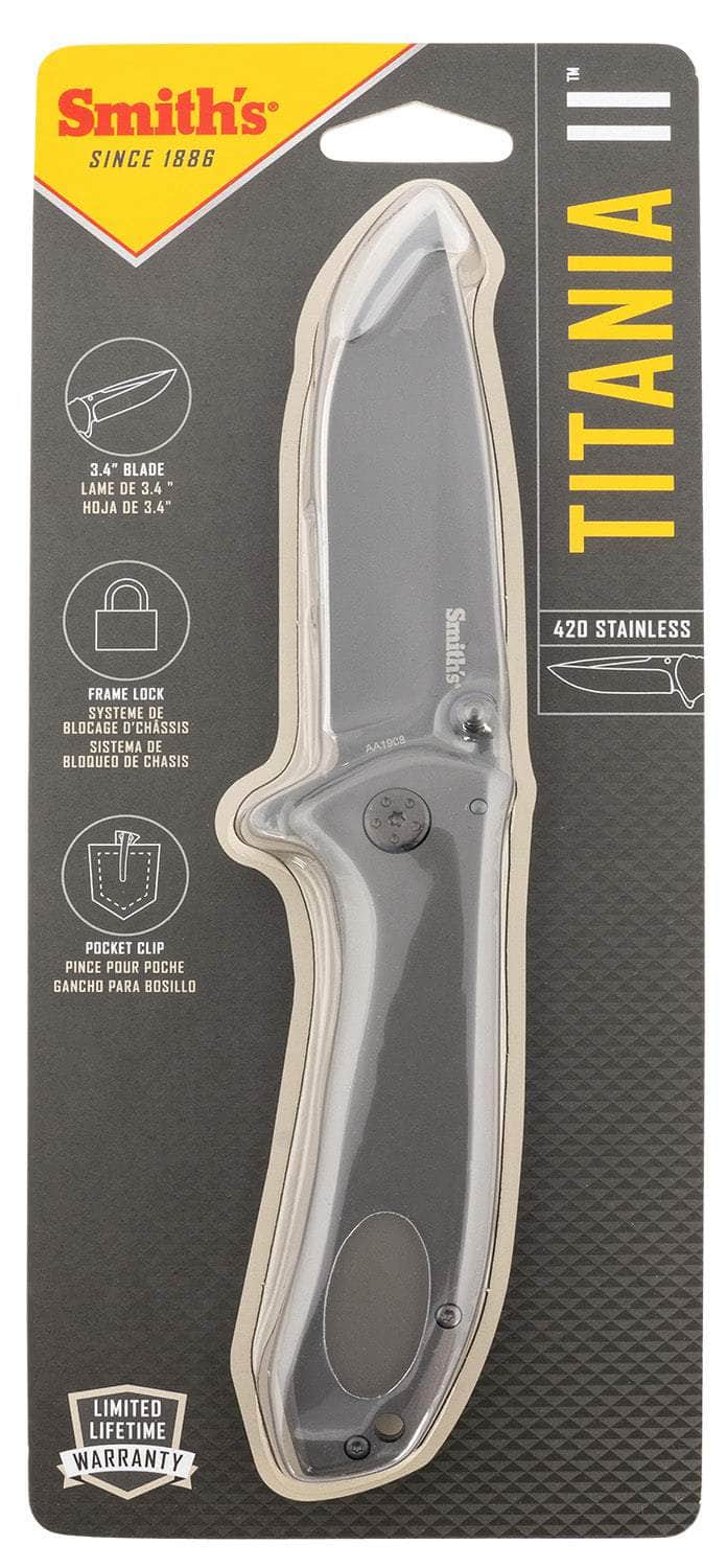 SMITHS 51010 TITANIAII KNFE 3.5" BLADE TTNM