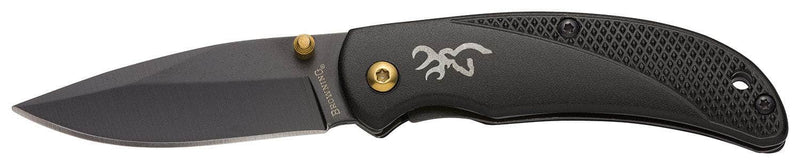 BRN 3220340    KNIFE  PRISM 3  2 3/8  DRPPNT  BLK