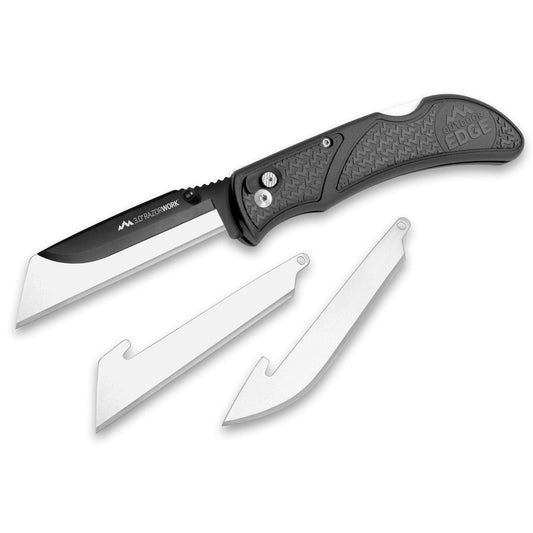 OD EDGE RAZOR-WORK 3 3 BLDS GRY