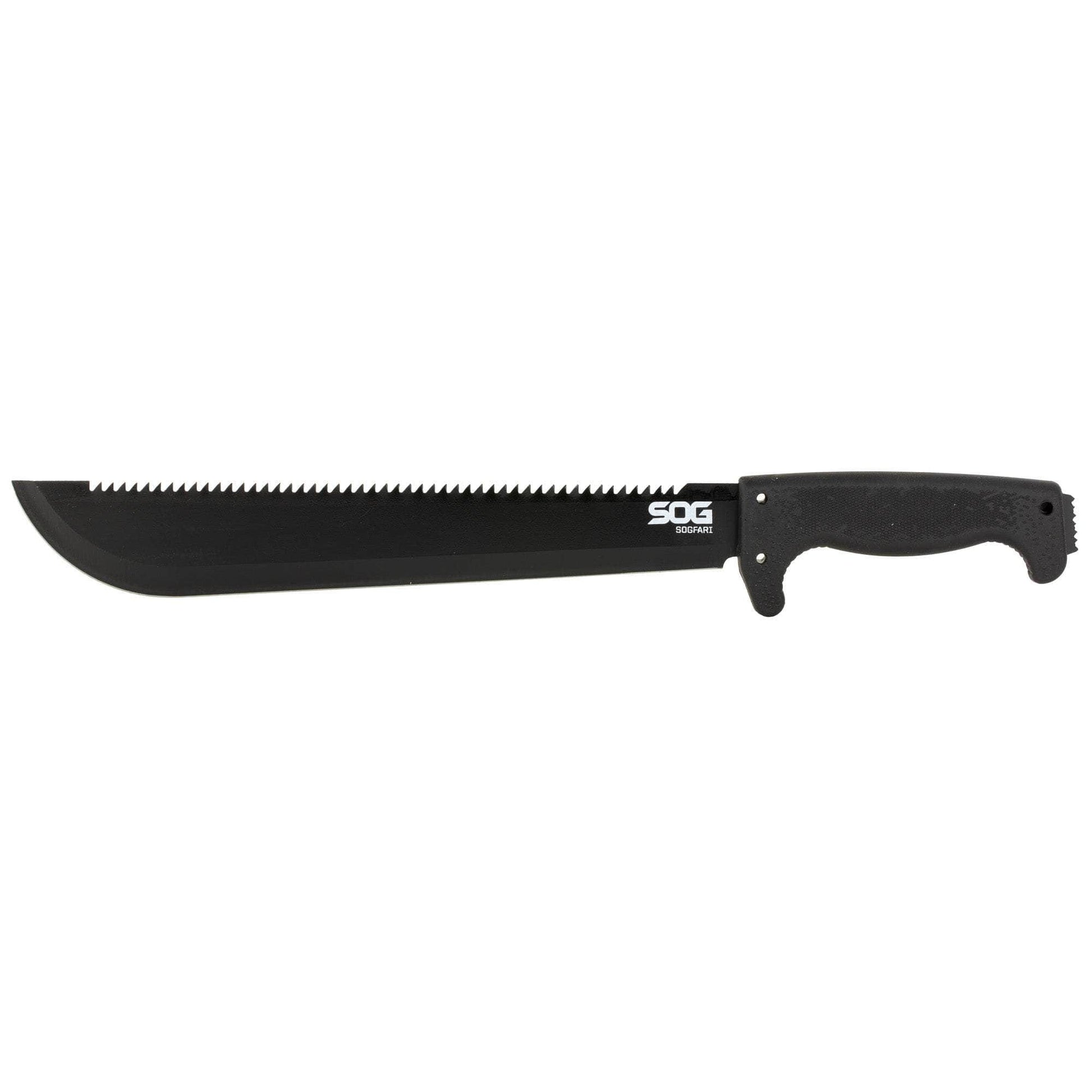 SOG SOGFARI MACHETE BLACK 13 W/STH