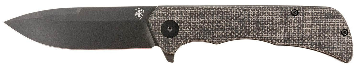 TEMP PFMBK321 PALADIN LOCK FOLDER MICARTA DROP BLK