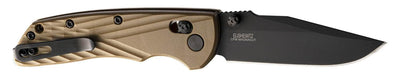 HOG 24377   DEKA 3.25 FOLDER CLIP POINT  FDE/BLK