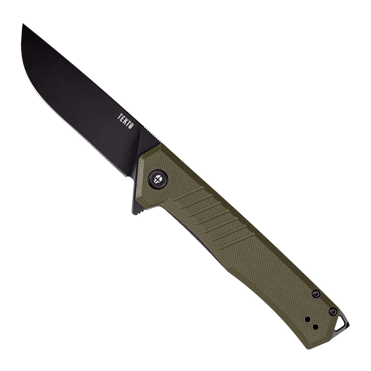 Tekto F1 Alpha 3.1" D2 Manual Folding Knife – G10 & Carbon Fiber