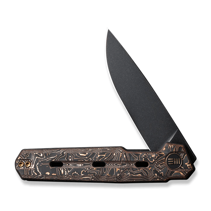 WEKNIFE Navo Flipper Knife Carbon Fiber Handle (3.25 CPM 20CV Blade) WE22026-5