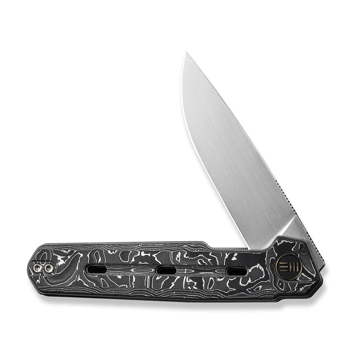 WEKNIFE Navo Flipper Knife Carbon Fiber Handle (3.25 CPM 20CV Blade) WE22026-6