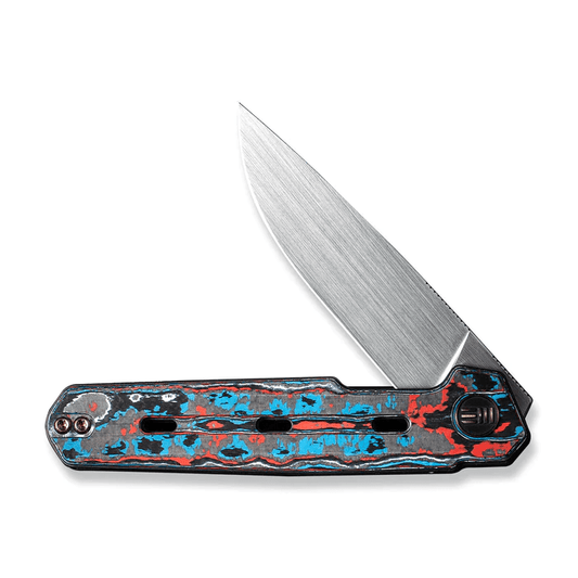 WEKNIFE Navo Flipper Knife Carbon Fiber & Titanium Handle (3.25 CPM 20CV Blade) WE22026-4