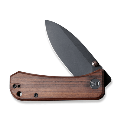 WEKNIFE Banter Thumb Stud Knife Wood Handle (2.9 CPM S35VN Blade) 2004K