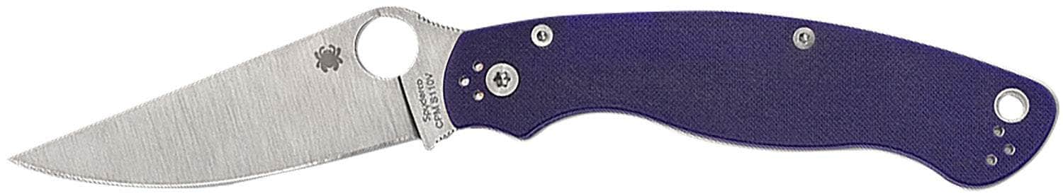 SPY C36GPDBL2 MILTRY 2 DRK BLUE G10 CPM S110V