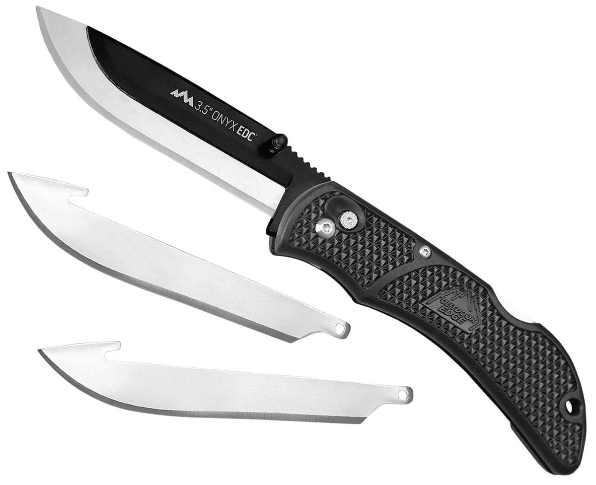 OUTDOOR EDGE OX-10C    RAZOR ONYX 3.5" BLK
