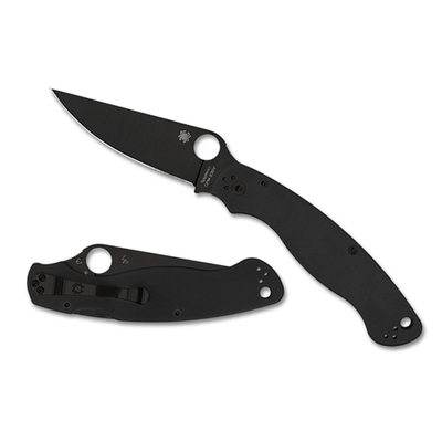 Military 2 Black G-10 Black Blade