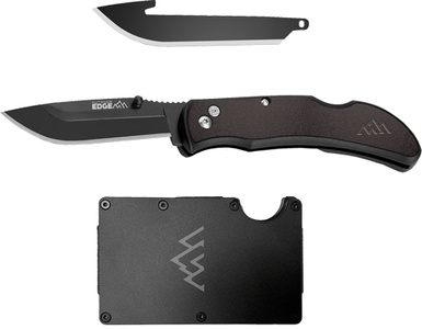 Outdoor Edge 3 Razor Carry + Wallet?(2 Blades)