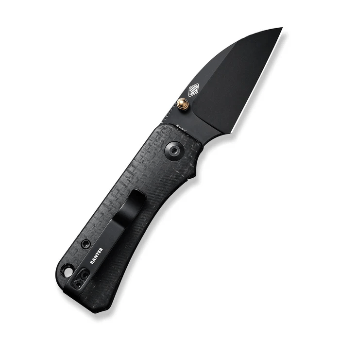 CIVIVI Baby Banter Wharncliffe Thumb Stud Knife Micarta Handle (2.32 Nitro-V Blade) C19068SC-1