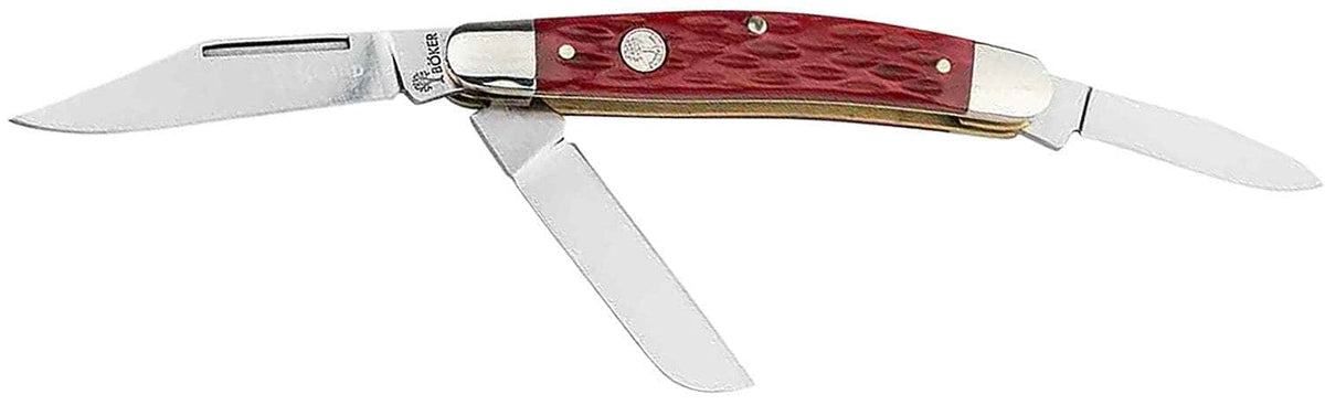 BOK 110855    TRAD SER 2.0 MED STOCKMAN JIGGED RED
