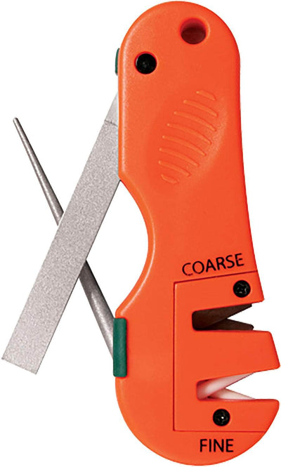 FPI 028C  ACCUSHARP 4N1 KNIFE/TOOL SHARPENER ORG