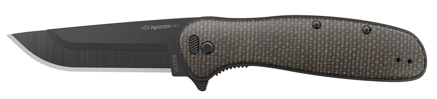 OUTDOOR EDGE VX230D-C  RAZOR VX2 3" BRWN BURLAP