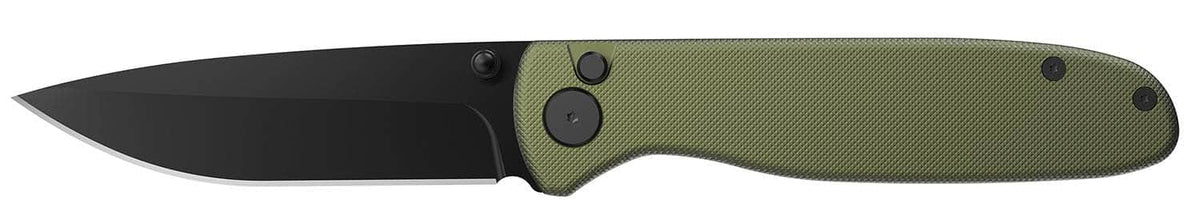 OUTDOOR EDGE DK-1C  DIRK   FLDR 3.25" BLDE GRN ALM