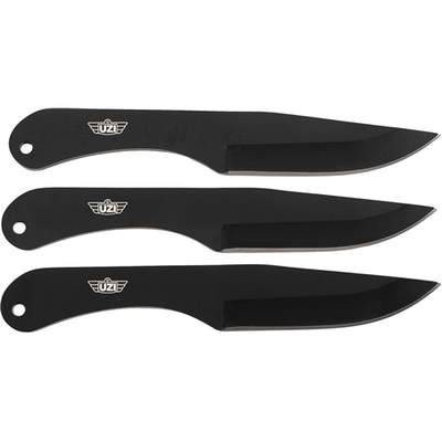 CAMP UZK-TRW-004  UZI THROWING KNIVES W/SHEATH 3PK