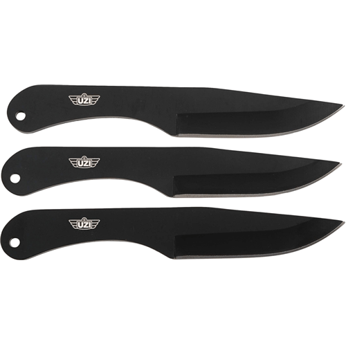 CAMP UZK-TRW-004  UZI THROWING KNIVES W/SHEATH 3PK