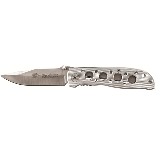 S&amp;W CK105HCP    EXTREME OPS 4.1 PLAIN SILVER