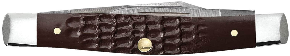 CASE 00083 BROWN SYNTHETIC SMALL PEN