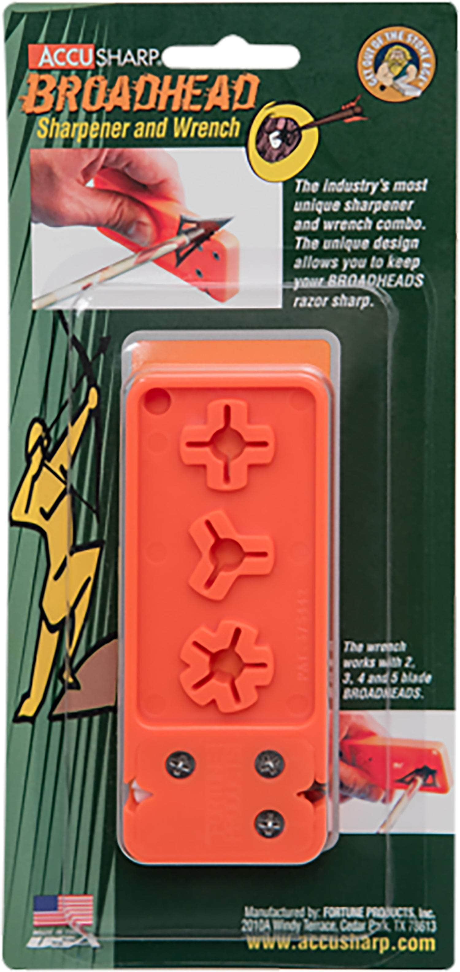 FPI 013C  ACCUSHARP BROADHEAD SHARPENER &amp; WRENCH