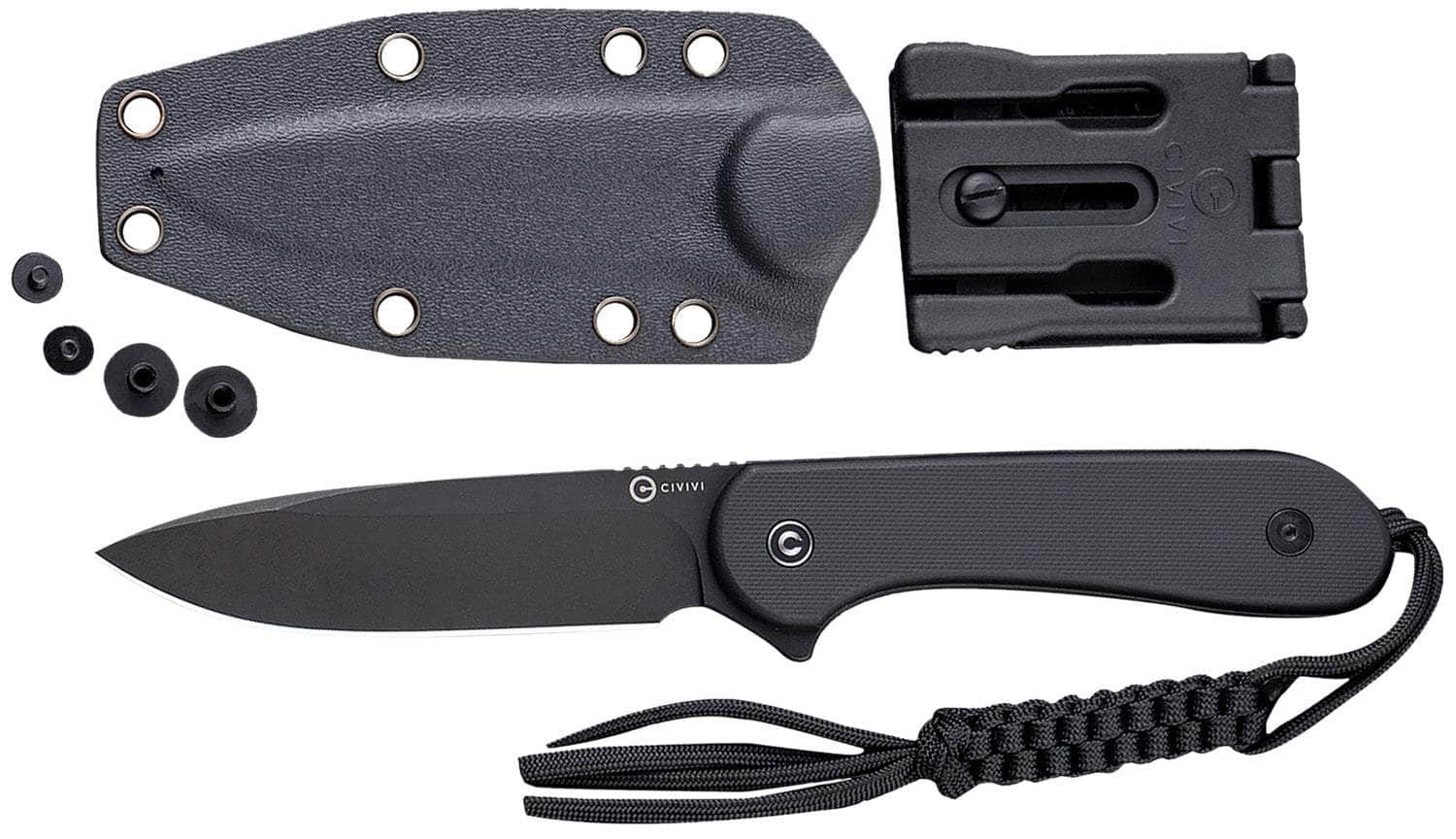 CIVIVI C2105A       FIXED BLADE ELEM    3.98 BLACK