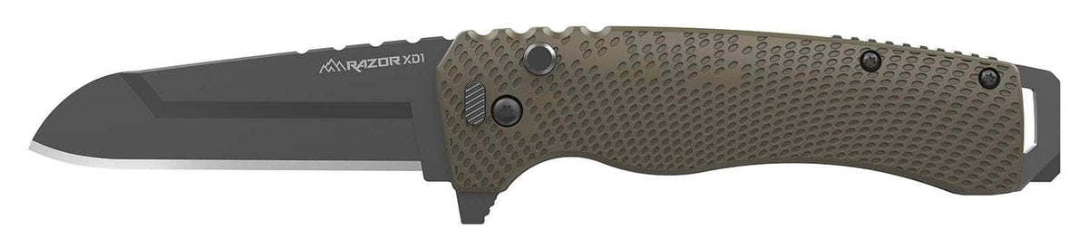 OUTDOOR EDGE XD130A-C  RAZOR XD1 3" HVY DUTY TAN