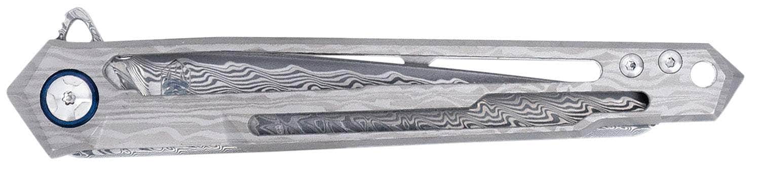 COBRA CTGSTDAMWNS    GHOST FRAME LOCK DAMASCUS