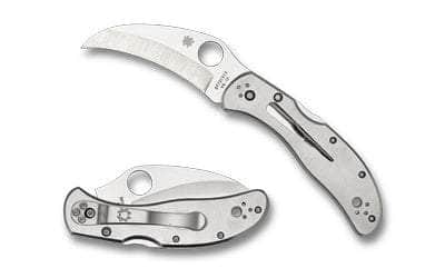 SPYDERCO HARPY CLIPIT SS 2.75 SILV