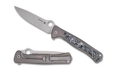 SPYDERCO SLYM STONEWASH TI 3.42 GRY