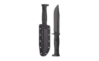 KBAR SLABBY FIXED 6.86 BLK W/SHEATH