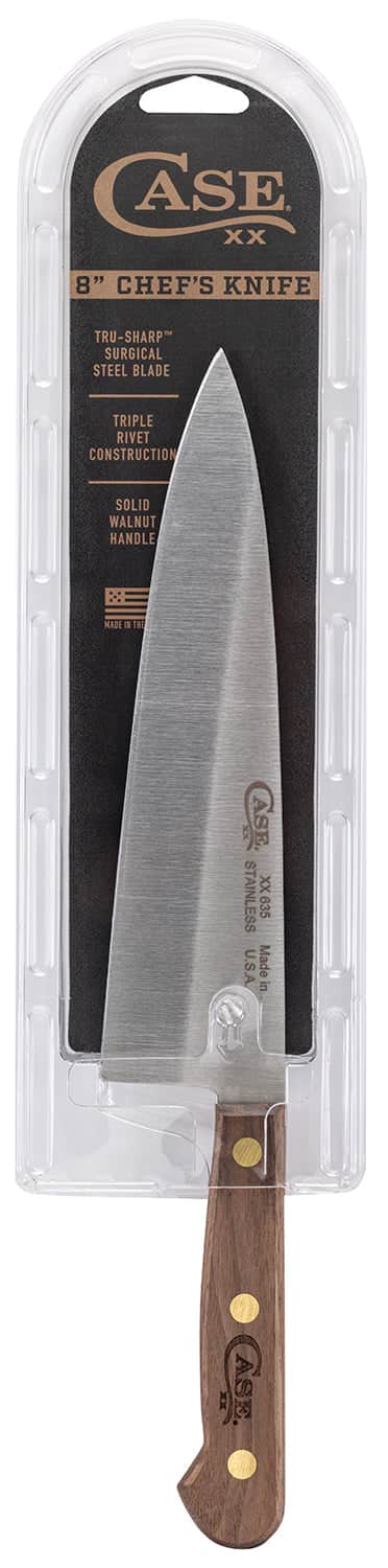CASE 07316 CHEFS   KNIFE 8IN W/SOLID HANDLE