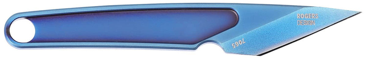 CRKT HangTi Fixed Blade Knife with Sheath, 1.06" Titanium Blade