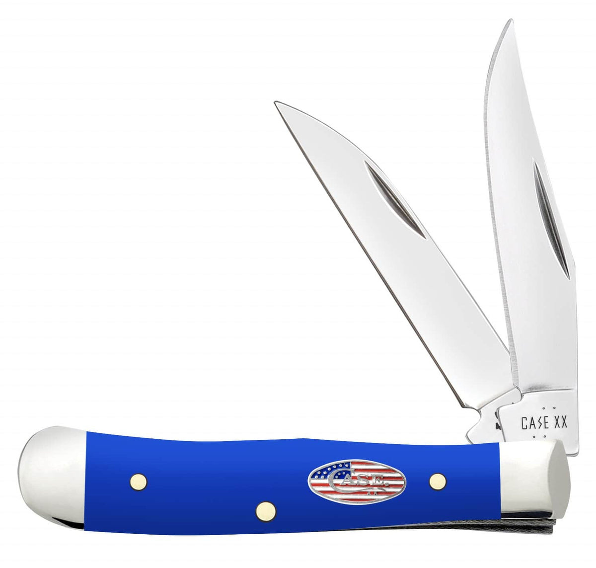 CASE 16401 SMOOTH ROYAL BLUE SYN TINY TRAPPER