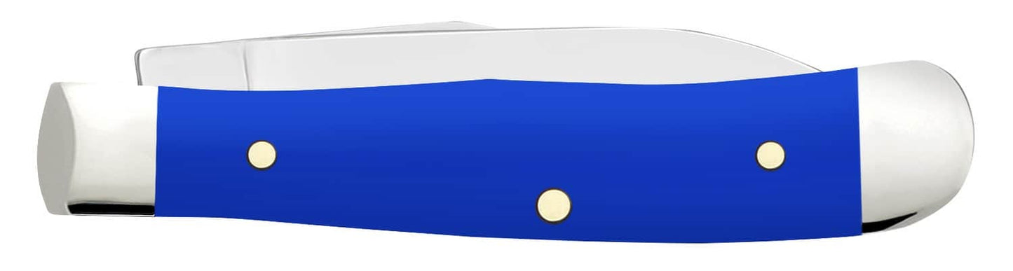 CASE 16401 SMOOTH ROYAL BLUE SYN TINY TRAPPER