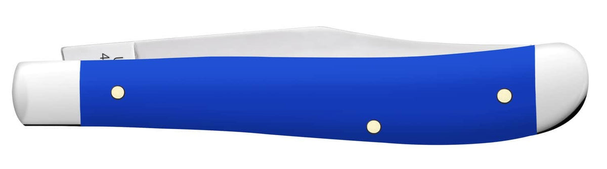 CASE 16403 SMOOTH ROYAL BLUE SYN SLIMLINE TRAPPER