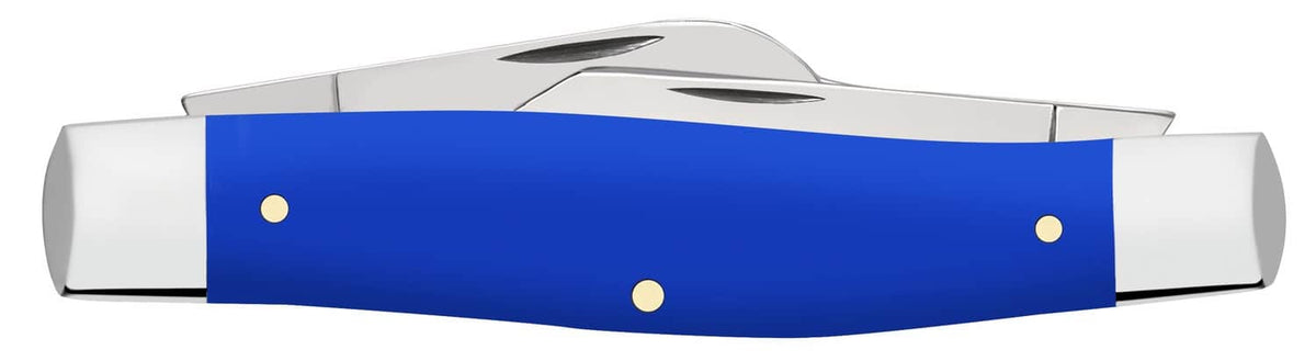 CASE 16405 SMOOTH ROYAL BLUE SYN LRG STOCKMAN