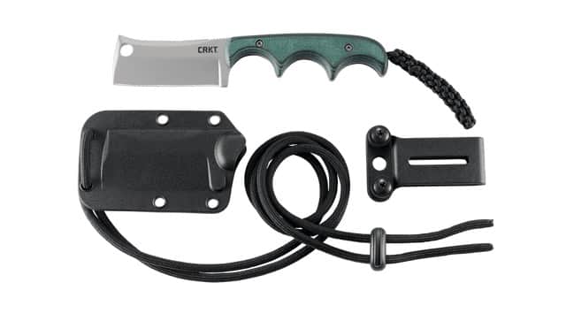 CRKT 2383C    MINIMLIST CLEAVER 2.13     GRN BLACK