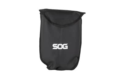 SOG XL ENTRENCHING TOOL BLK W/SHEATH