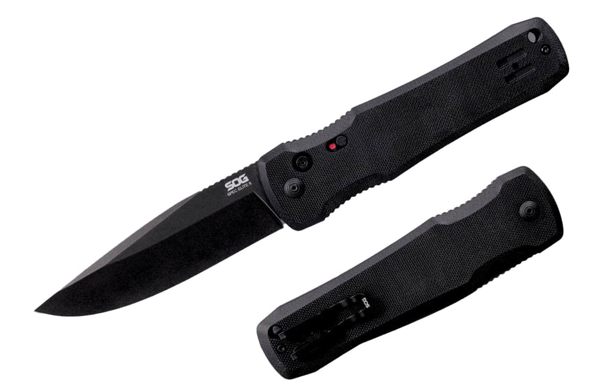 SOG SE-63        SPEC ELITE AUTO II BLACK PVD