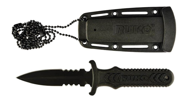 RUKO RUK0097         440A TIN 3"NECK/BOOT KNIFE