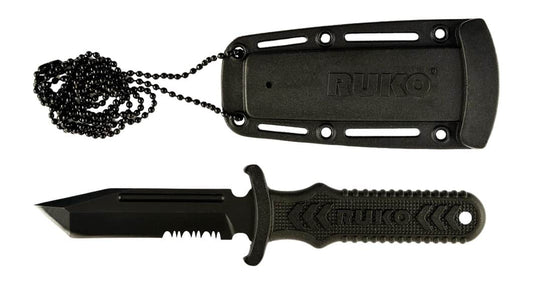 RUKO RUK0098         440A TIN 3"NECK/BOOT KNIFE