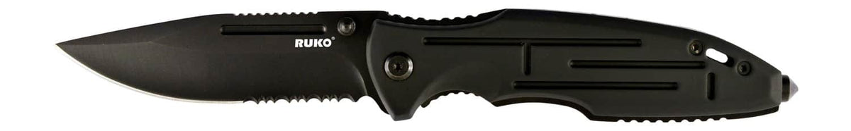 RUKO RUK0153-CS   440A 3-1/2"BLK ANODIZED FOLDING