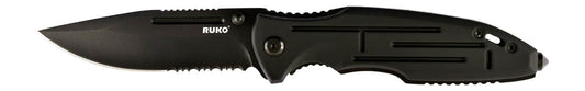 RUKO RUK0153      440A 3-1/2"BLK ANODIZED FOLDING