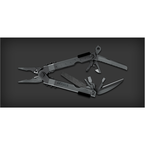 Gerber Multi-Plier 600 - Needlenose Black W/ Carbide Insert Cutters