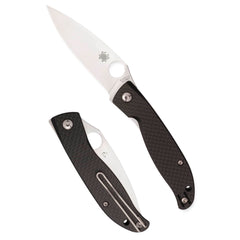 SPYDERCO MANTRA 4 CF 3.34 BLK/SLV C274CFP