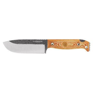 Condor Selknam Fixed Blade Knife – 5.2-inch 1075, Micarta