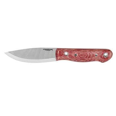 Condor Firewater Fixed Blade Knife – 14C28N, Micarta & Firesteel