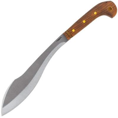 Condor Amalgam, 12.2" Kukri 1075 Blade, Walnut Handle, Leather Sheath - CTK2817-11.7HC